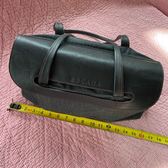 Escada Leather and Denim bag - Picture 7 of 7